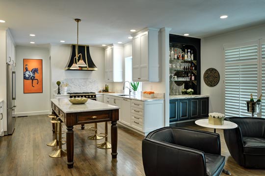 French Bistro Luxury Kitchen design